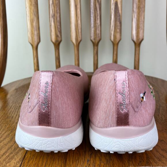 Skechers Wmns Sz 11 Microburst Botanical Paradise Walking Sneakers Ballet Shoes - Picture 8 of 16